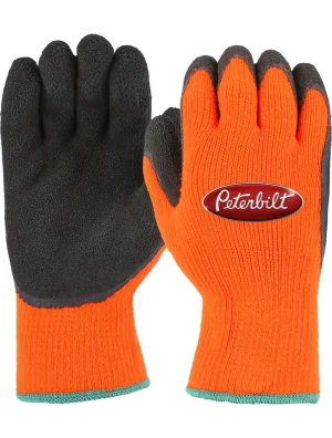 Orange Latex Heavyweight gloves
