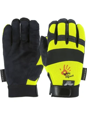 Yellow Mechanics gloves